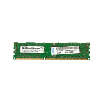44T1490 - IBM 1GB DDR3-1333MHz PC3-10600 ECC Registered CL9 240-Pin DIMM 1.35V Low Voltage Single Rank Memory Module