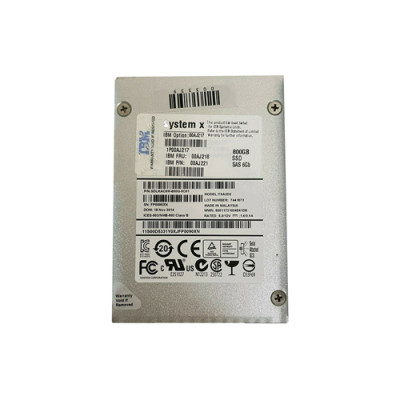 00AJ217 - Lenovo 800GB SAS 6Gb/s 2.5" Hot-Swap SSD