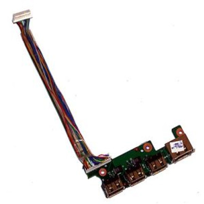 HP USB eSATA Board for EliteBook 8730w - Connects eSATA devices via USB, part #493981-001, laptop accessory