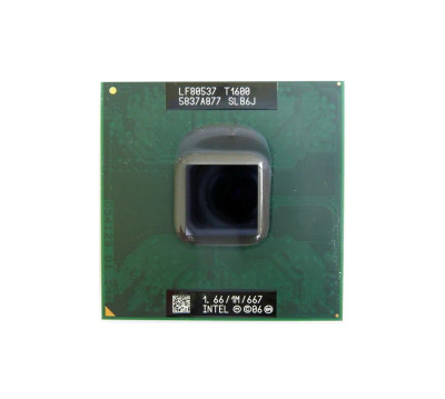 HP 1.66GHz 667MHz FSB 1MB L2 Cache Socket PGA478 Intel Mobile Celeron T1600 Dual-Core Processor compatible with laptops
