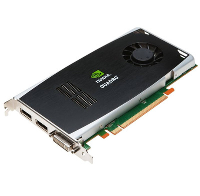 HP Quadro FX1800 768MB Dual DisplayPort DVI Video Card for ProLiant DL360p Gen8 servers