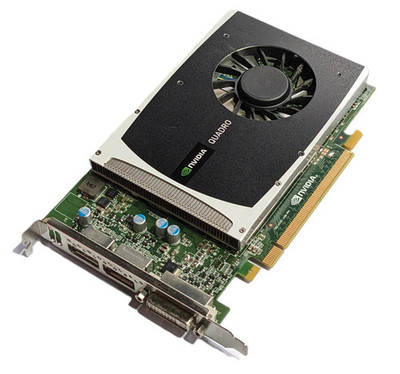 678930-001 - HP NVIDIA Quadro 2000 1GB DVI DisplayPort PCIe Graphics Card