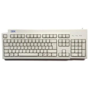 IBM PS/2 Enhanced Spanish Keyboard 75H9508 for PC desktop setup