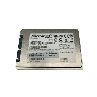 EMC 100-563-547 14GB SLC SATA 3Gb/s uSATA 1.8SSD for VNXe3100