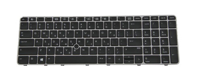 836623-081 - HP Backlit Keyboard EliteBook 755 G3