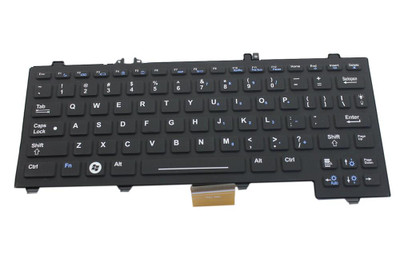 84F50 - Dell Latitude XT2 XFR Backlit Rubberized Laptop Keyboard