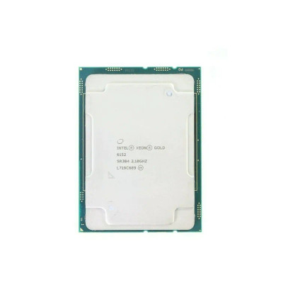 HPE Intel Xeon Gold 6152 22-Core Processor Upgrade for XL230k Gen10 Server - 870268-B22 - 2.10GHz - 10.40GT/s UPI