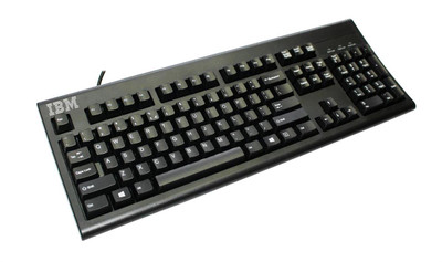 IBM Romanian Pro Fullsize USB Keyboard for 89P9066, compatible with IBM systems, no palmrest