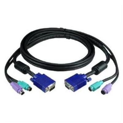 A0055070 - Dell Belkin 6ft PS2 OmniView Dual Port KVM Cable