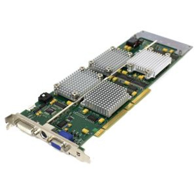 A1262-66501 - HP Visualize Fx5 Pro PCI-X 64MB SDRAM Video Graphics Card VGA and DVI Ports