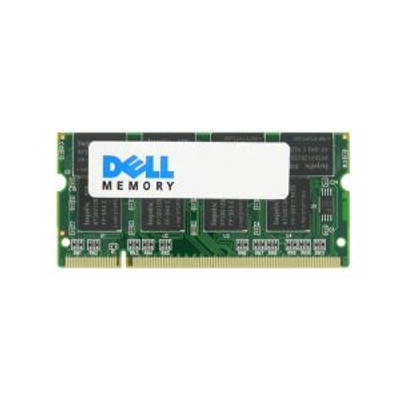 A14834998 - Dell 1GB PC2700 DDR-333MHz non-ECC Unbuffered CL2.5 200-Pin SoDimm Memory Module For Dell Inspiron 9200