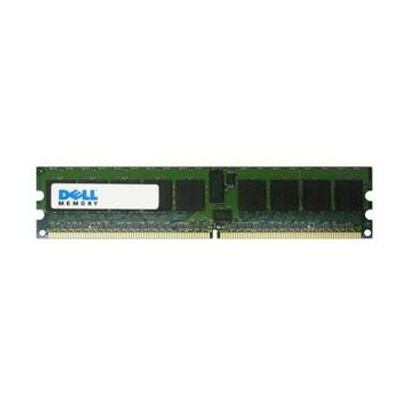 4D554 - Dell 256MB PC2-3200 DDR2-400MHz ECC Registered CL3 240-Pin DIMM Single Rank Memory Module