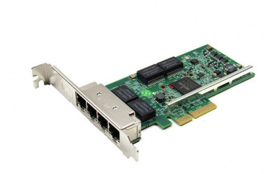 Dell Broadcom Bcm5719 Quad-Ports RJ-45 1Gbps Ethernet Network Adapter for Thinksystem - PCI Express 2.0 x4 - Compatible