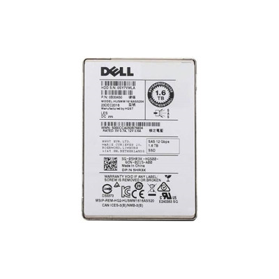 Dell 1.6Tb Write Intensive Mlc Sas 12Gbps 512N 2.5HR3X SSD for ProLiant DL360p Gen8 Servers