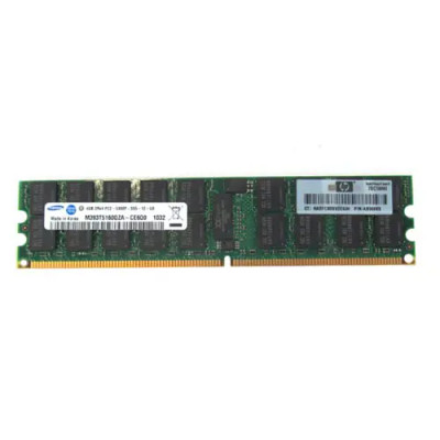 HP 4GB 667MHz DDR2 PC2-5300 Registered ECC CL5 240-Pin DIMM Dual Rank Memory for Servers