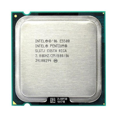 HP 2.80GHz Intel Pentium Dual-Core E5500 Processor for Socket LGA775 - BQ399AV - Compatible with HP servers