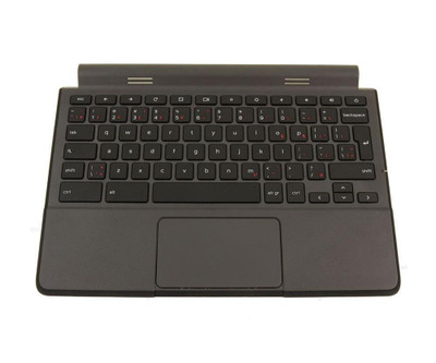 C4WHG - Dell Chromebook 11 French Canadian Palmrest Touchpad Keyboard Assembly