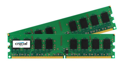 Crucial 2GB DDR2-667MHz Memory Kit for PC2-5300 240-Pin DIMM