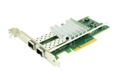 HP X520 Dual-Ports SFP+ 10Gbps Ethernet Adapter for PCI Express 2.0 x8 - D5H16AV - Compatible with 10GBase-X Networks