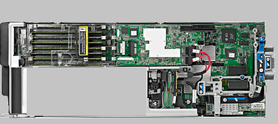 706568-001 - HP BL465c Gen8 Dual Opteron 6300 Motherboard