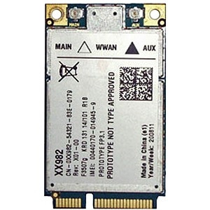 Dell Wireless 5530 HSDPA Mobile Broadband Mini-Card for Vodafone, DW193, compatible with Ireland, SIM card included