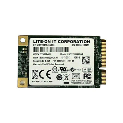 HP 128GB MLC SATA 6Gbps mSATA SSD for ProLiant DL360p Gen8 Servers