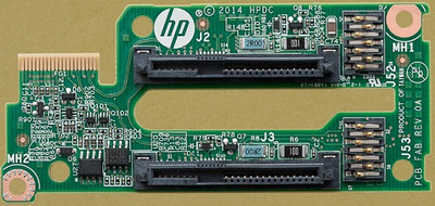 740045-001 - HP 2-Bay 2.5" SAS Hard Drive Backplane