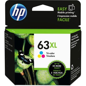 F6U63AN - HP 63XL Tri-Color Ink Cartridge