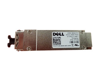 Dell 7TCDN 40GBase-SR QSFP+ Transceiver Module 40Gbps 150m