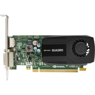 HP Quadro K420 Graphic Card 1 GB for ProLiant DL360p Gen8 servers - J1P70AV - Graphics card mounted in server rack