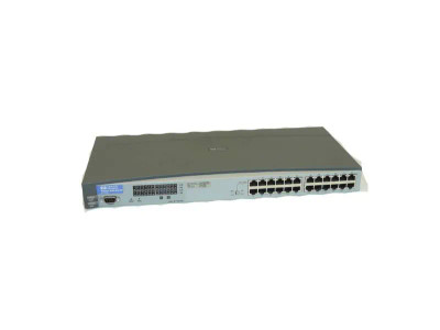 HP ProCurve Switch 2124 10/100 24-Port Ethernet Network Switch - Rack Mountable for Office Use