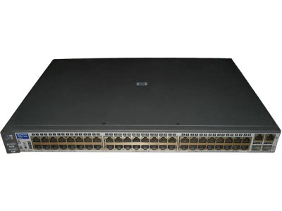 HP Procurve 2650 48-Port Ethernet Switch, Rack-Mountable, 1U, 2x SFP Mini-GBIC Ports, for Network Connectivity