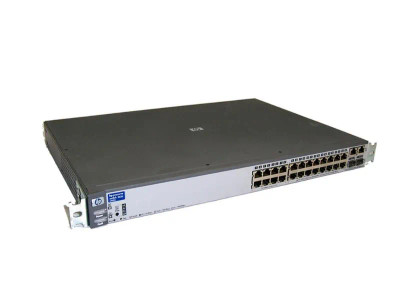 HP ProCurve Switch 2626 24 Ports EN Fast EN 10Base-T 100Base-TX + 2x10/100/1000Base-T/SFP 1U Rack-Mountable Stackable