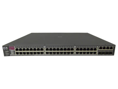 HP ProCurve Switch 3400CL-48G 48-Ports Managed Stackable GigaBit Ethernet with 4 x SFP, compatible with server racks