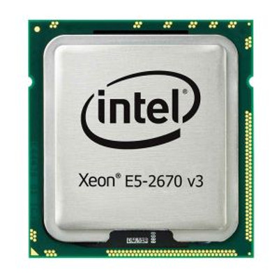 J6F30AV - HP Intel Xeon 12-Core E5-2670v3 2.30GHz 30MB L3 Cache 9.6GT/s QPI Speed Socket FCLGA2011-3 22nm 120w Processor