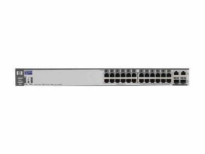 J8164A#ABA - HP 24-Port 10/100 PoE 2-Port Gigabit Network Switch