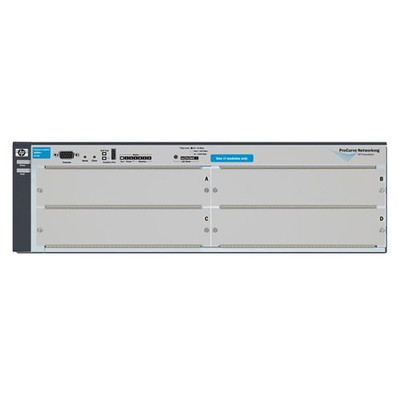 HP ProCurve E4204vl 48-Port SFP Gigabit Ethernet Switch, 3U Rack-mountable, compatible with ProLiant DL360p Gen8 servers