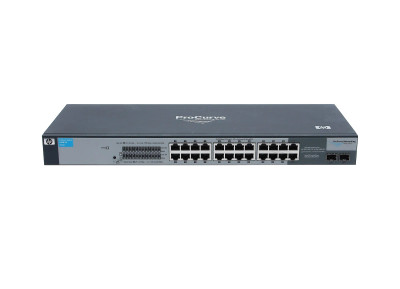 HP ProCurve 1700-24 Ethernet Switch 22x 10/100Base-TX LAN/2x 10/100/1000Base-T LAN 2x SFP, for network connectivity.
