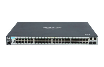 HP ProCurve E2610-48 Switch 48-Ports Fast Ethernet Rack-Mountable Managed Switch - Compatible with ProLiant DL360p Gen8