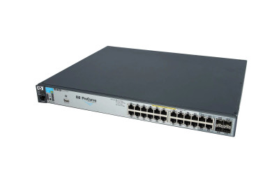 HP Procurve E2910al-24G-PoE Ethernet Switch, 4 x SFP, 24 x 10/100/1000Base-T LAN, for network connectivity
