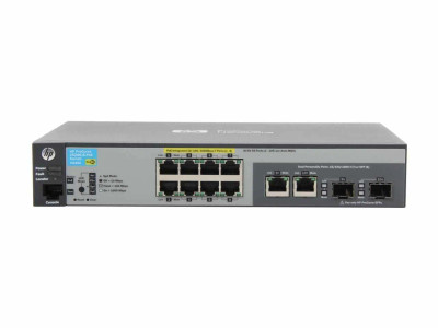 HP Procurve E2520 8-Ports Gigabit PoE Switch for ProLiant DL360p Gen8 servers