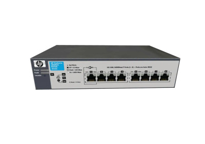 J9449AR - HP 8-Port Gigabit RJ-45 Layer 2 Network Switch
