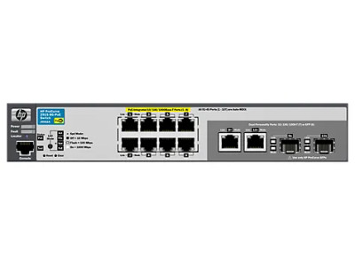 J9562AR - HPE 10-Port Gigabit PoE 2-SFP Managed Network Switch