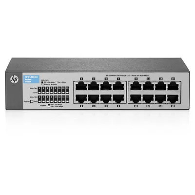 J9662A - HPE 16-Port 10/100Base-TX 1U Network Switch