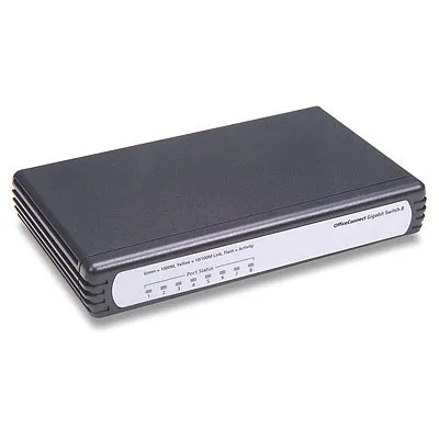 HP V1405C-8G Gigabit Ethernet Switch, 8 Ports, Unmanaged, JD841A, for small business networking