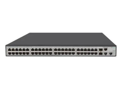 HP 1950-48G-2SFP+-2XGT-PoE+ Switch for Network, 48 Ports, 370W PoE+, Rack Mountable