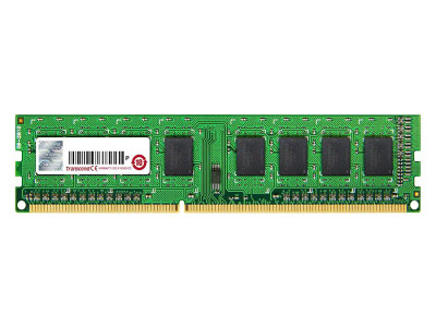 JM1333KLU-2G - Transcend 2GB DDR3-1333MHz PC3-10600 non-ECC Unbuffered CL9 240-Pin DIMM Dual Rank Memory Module