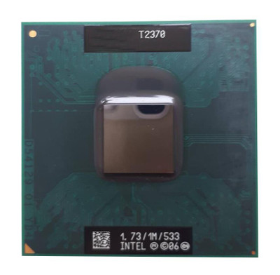 HP 1.73GHz 533MHz FSB 1MB L2 Cache Socket PGA478 Intel Mobile Pentium T2370 Dual-Core Processor for laptops