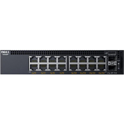 KFPJG - Dell 16-Port Gigabit PoE 2-Port SFP Layer2 Managed Switch