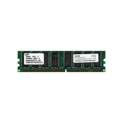 M368L6423FTN-CB3 - Samsung 512MB DDR-333MHz CL2.5 184-Pin DIMM Memory
